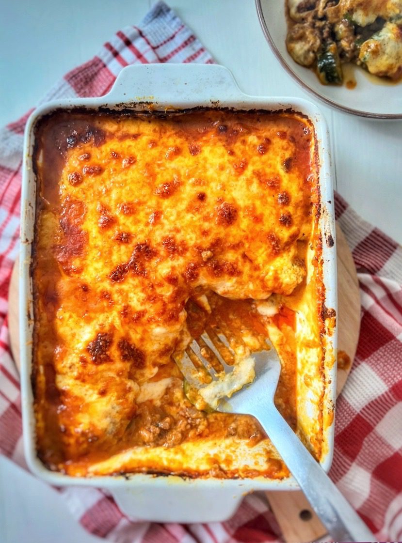 Koussa Bel Bechamel (Zucchini Bechamel Casserole) كوسة بالبشاميل